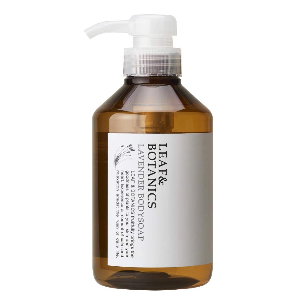 Leaf & Botanics Lavender Body Soap 400ml Gentle Cleansing