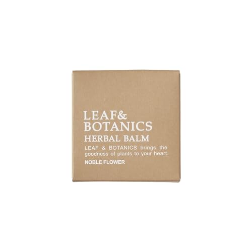 Leaf &amp; Botanics Herbal Balm Noble Flower 15g Portable Moisturizer
