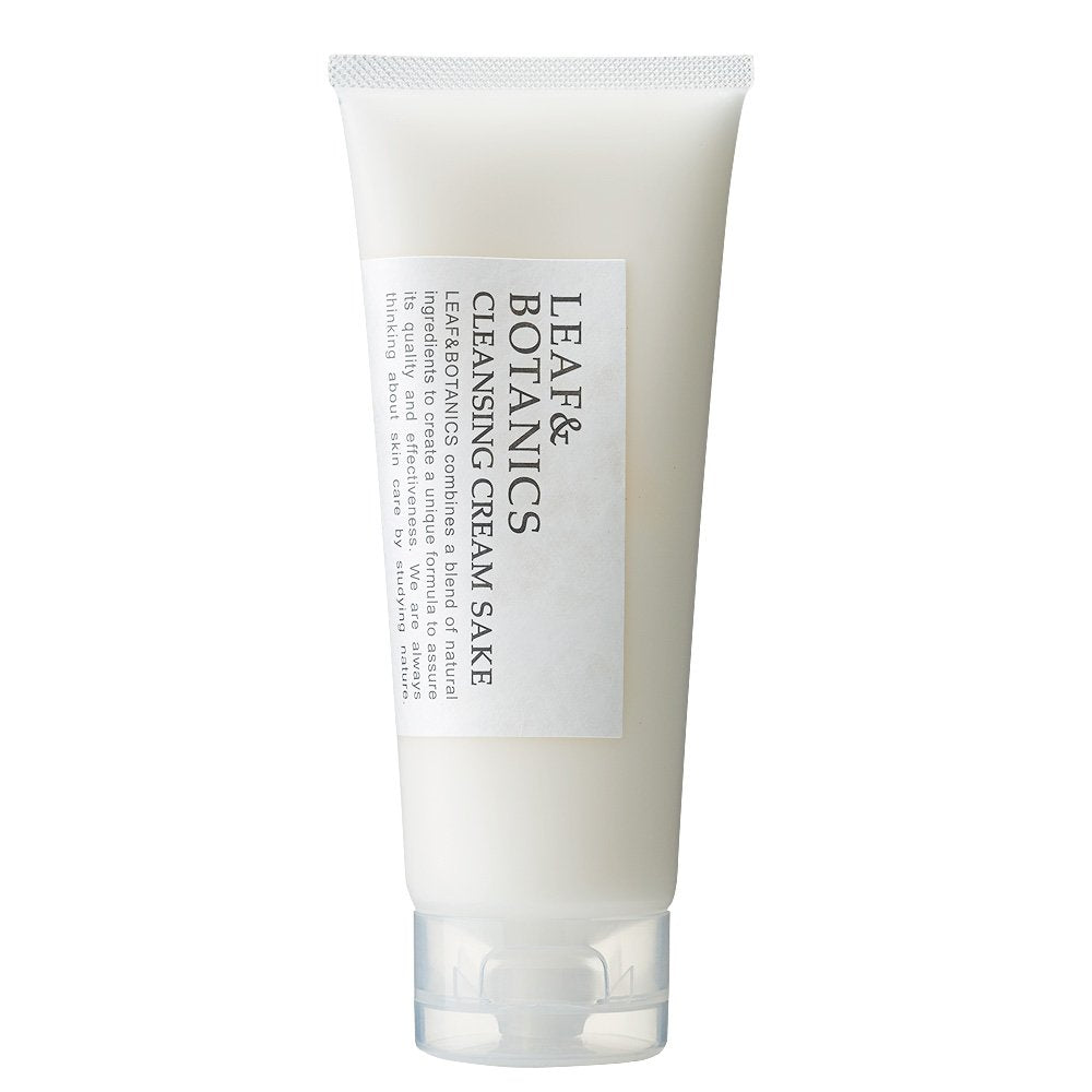 Leaf &amp; Botanics Cleansing Cream Made with Sake 110g