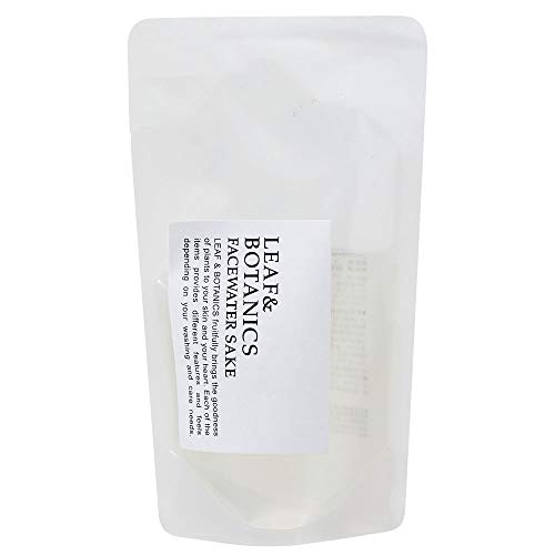 Leaf & Botanics Face Water Rice Sake Refill 90ml for Japanese Skincare
