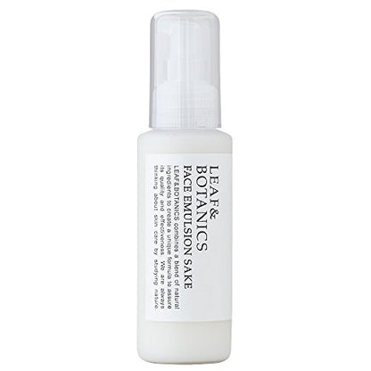 Leaf &amp; Botanics Émulsion visage au saké junmai 100mL