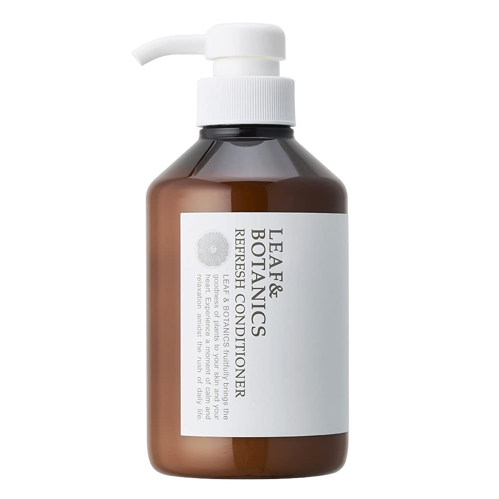 Leaf &amp; Botanics Refresh Conditioner 400ml for Japanese Hair Care