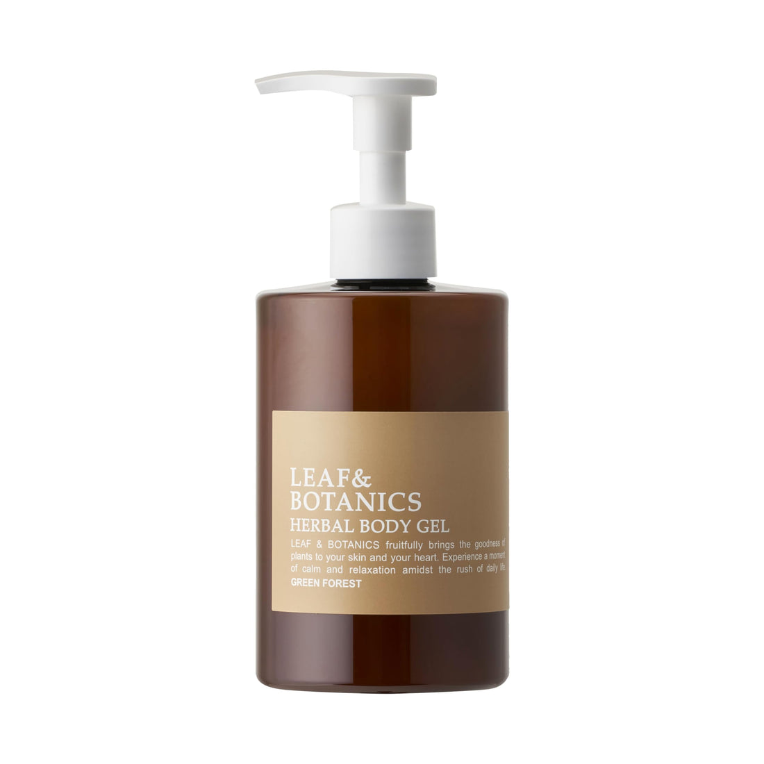 Leaf & Botanics Herbal Body Gel, Green Forest 290 mL