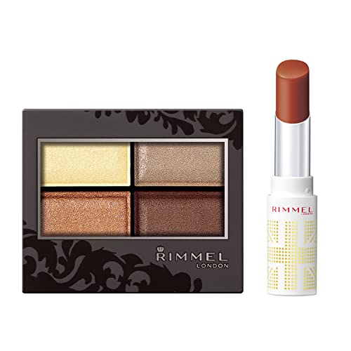 Rimmel Royal Vintage Eyes Set 005 (Royal Vintage Eyes 018 Oil Tint Lip 010)