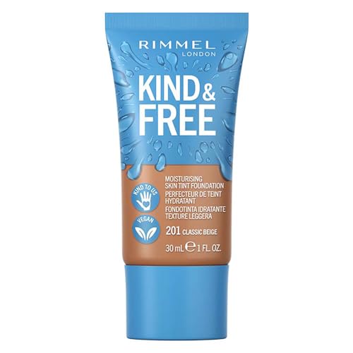 RIMMEL Kind &amp; Free Moist Skin Tint 201 Lightweight Foundation