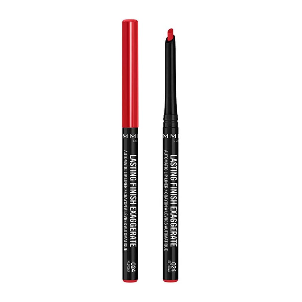 Rimmel Lasting Finish Exaggerate Lip Liner 024 Red Diva 0.35g