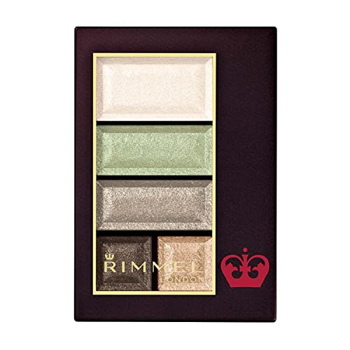 Rimmel RIMMEL Eyeshadow Palette (Shimmer Blue Cool Green) Chocolate Sweet Eyes 025 Vanilla Mint Chocolate 4.5 grams (x 1)