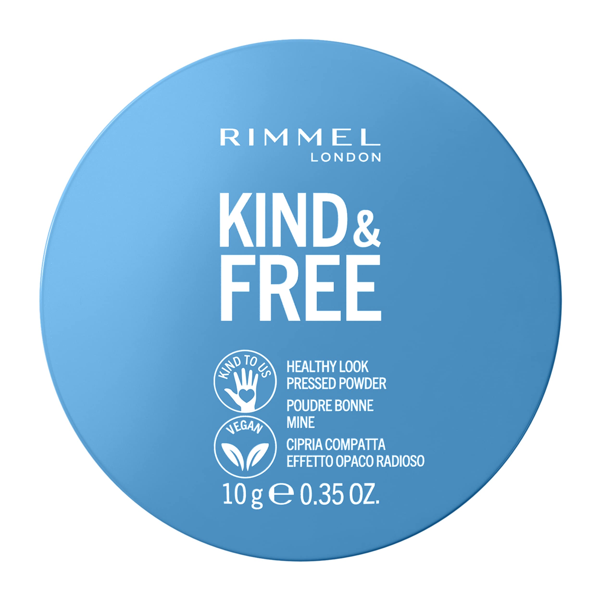 Rimmel Kind &amp; Free Pressed Powder 10g Lightweight Setting Powder