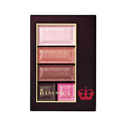 RIMMEL Eyeshadow Palette (Shimmer Blue Undertone Pink) Chocolate Sweet Eyes 109 Red Rose Chocolate 4.5 grams (x 1)