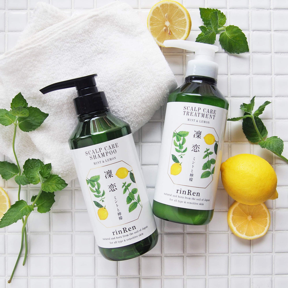 rinRen Remedy Shampoo 400ml for Japanese Hair Care