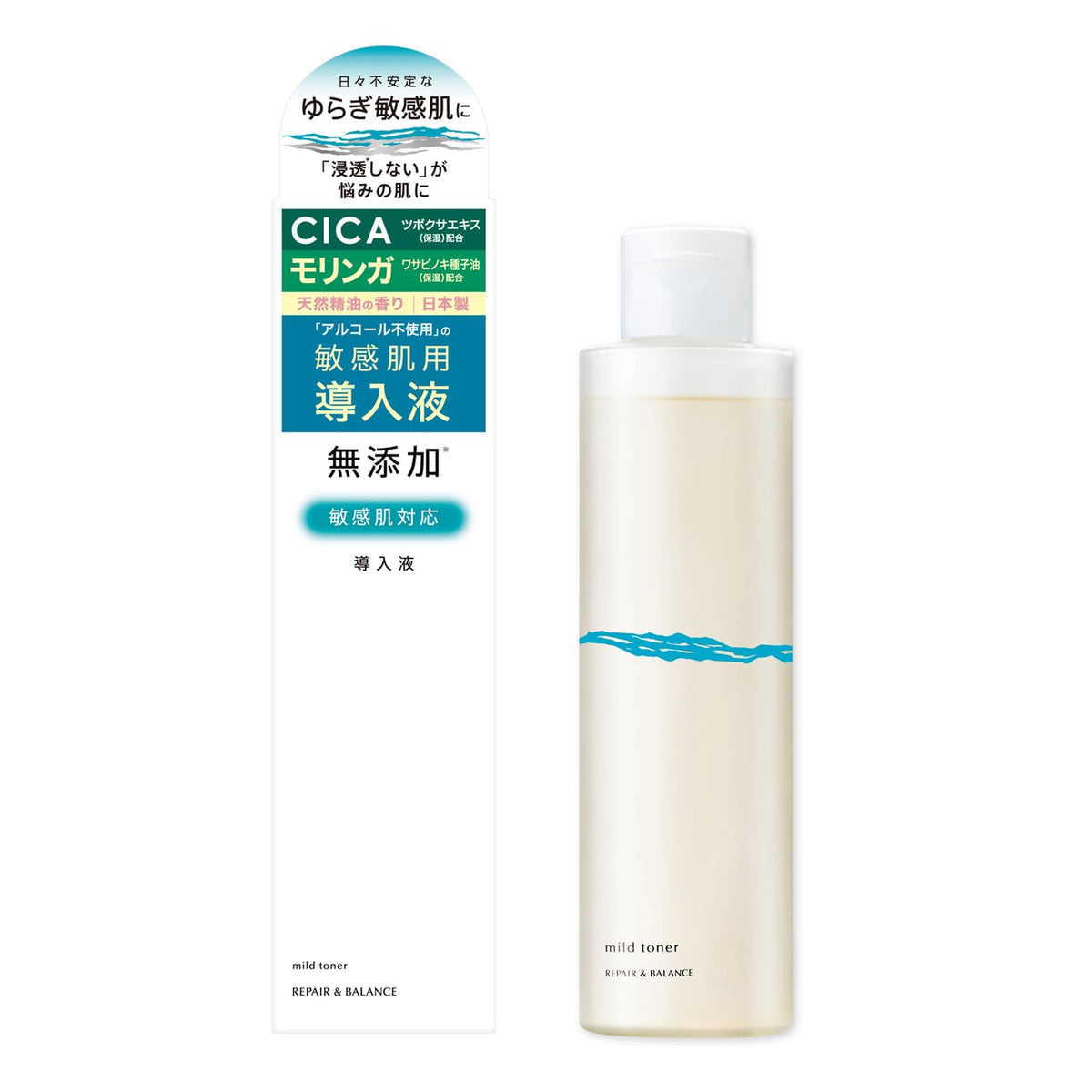 Repair &amp; Balance Mild Toner 195ml for Japanese Skincare Routine