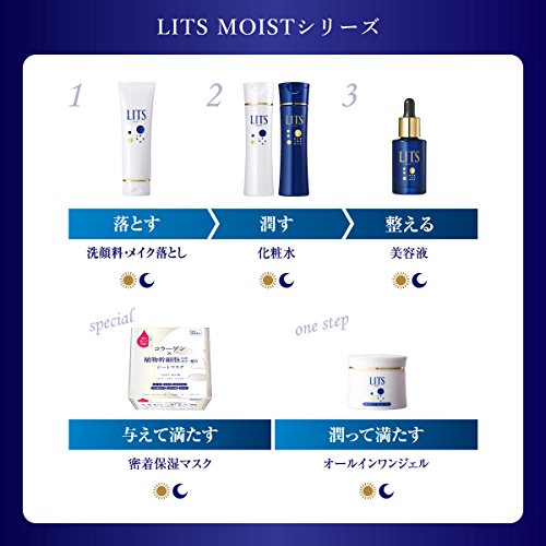 LITS All-in-One Gel 80g with Hyaluronic Acid for Aging Care