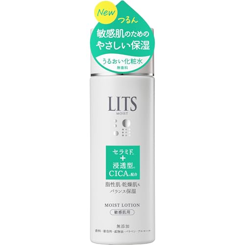 LITS Moist N Lotion for Sensitive Skin 190ml Fragrance-Free Hydrating Toner