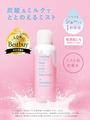 LITS SHEE By LITS Carbonated Milk Mist Spray 150g for Hydration