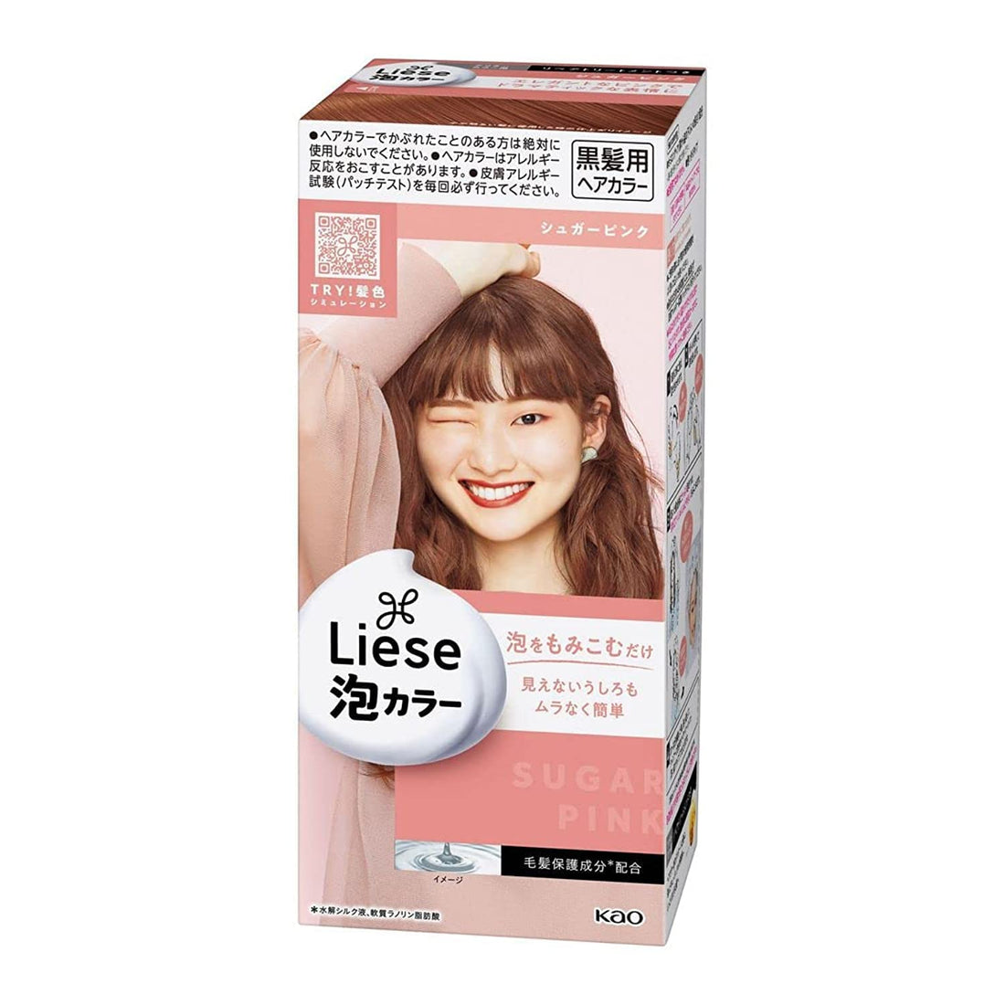 Liese Foam Hair Color Sugar Pink 1 Count × 1 Count