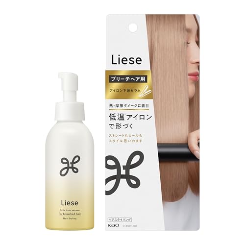 Liese Bleach Hair Iron Serum 120ml for Damage Protection