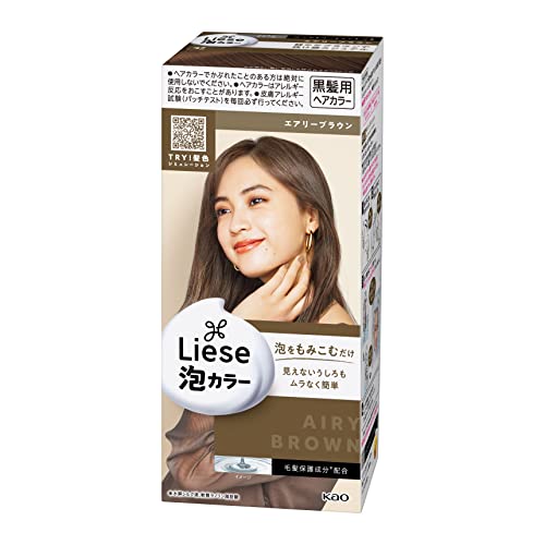 Liese Color Foam Airy Brown 108ml Japanese Hair Care