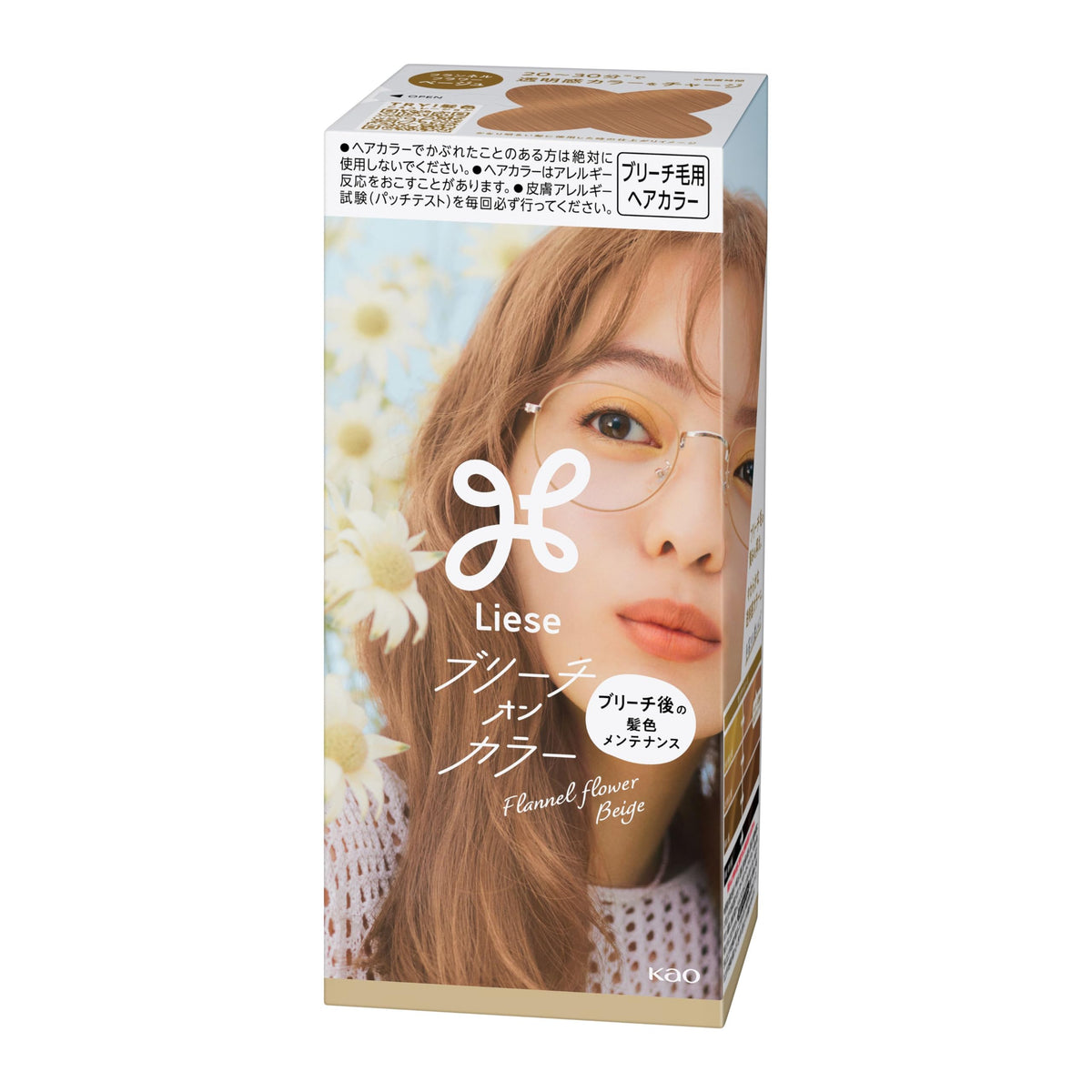 Liese Bleach On Color Flannel Flower Beige 200g