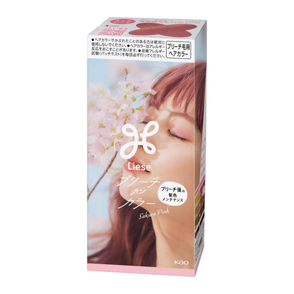 Liese Bleach On Color Sakura Pink Hair Treatment 200g