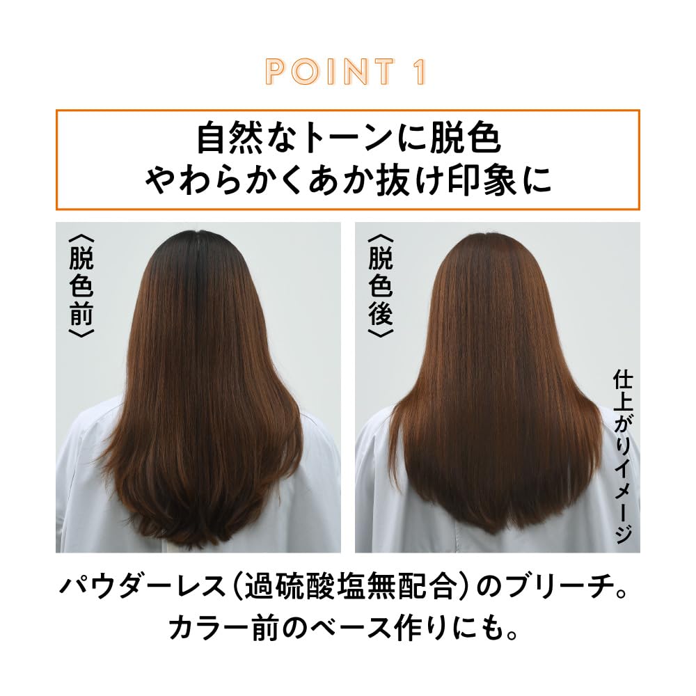 Liese Natural Tone Foam Bleach for Hair Color 200g