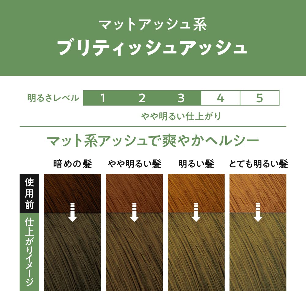Liese Bubble Color British Ash 108ml Hair Coloring