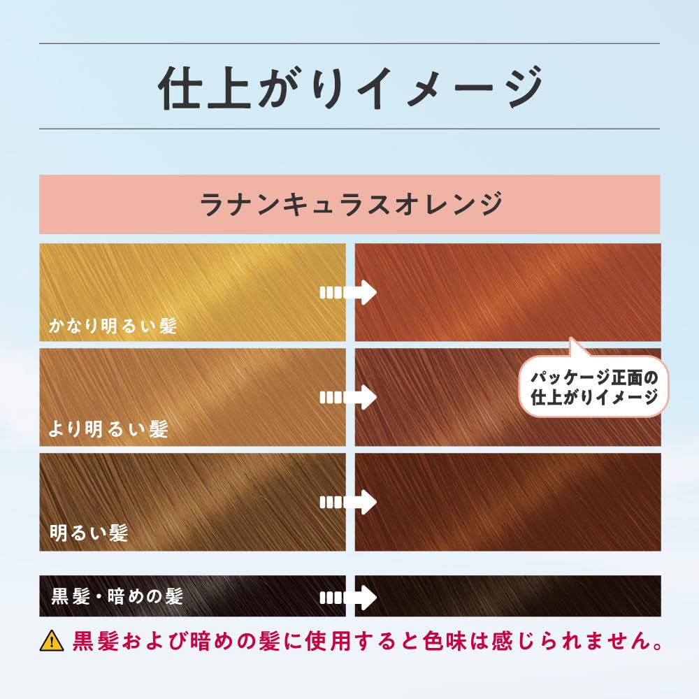 Liese Bleach On Color Ranunculus Orange Hair Treatment 200g