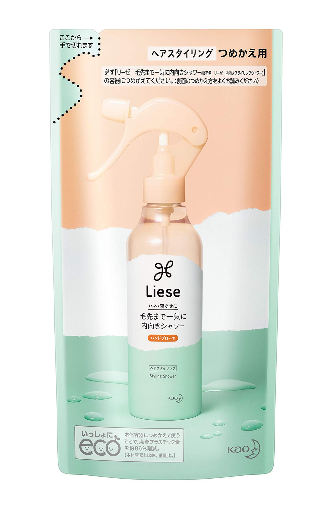Liese Inner-Curl Styling Shower Refill 180ml