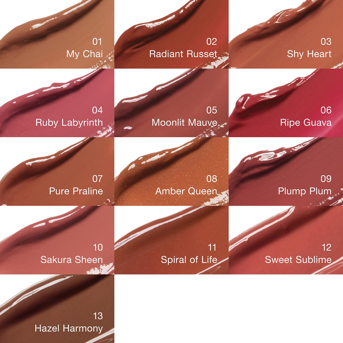RMK Dewy Melt Lip Color Refill 10 Sakura Scene Beige Pink Brown Lip
