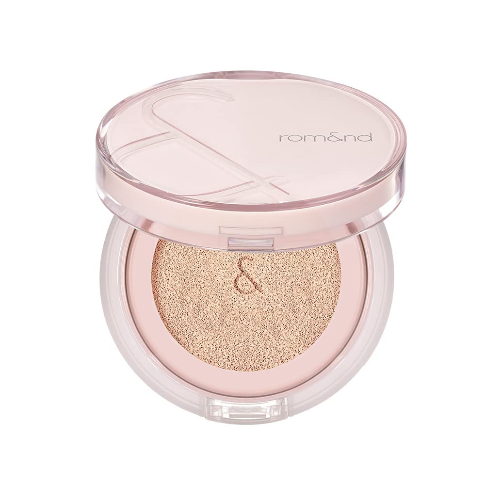 rom&amp;nd Blooming In Cover Fit Cushion 19C Pure for Flawless Skin