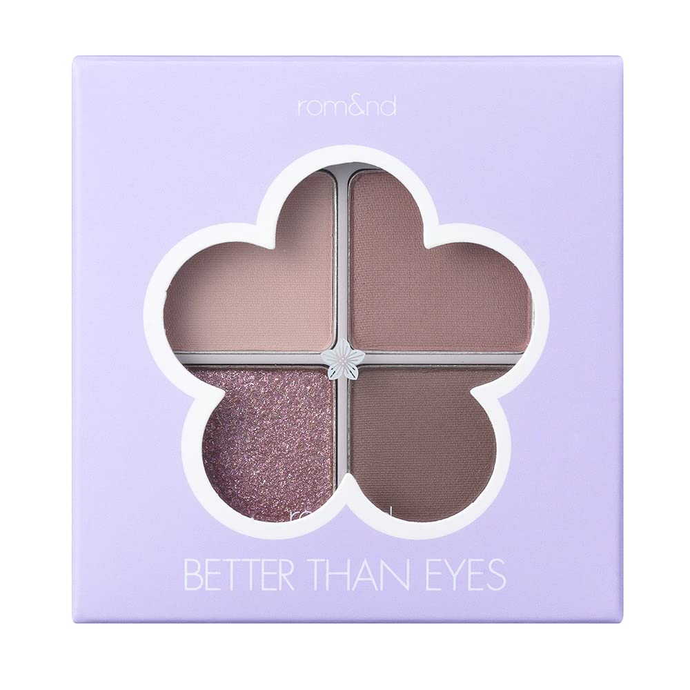 rom&amp;nd Better Than Eyes Dry Violet Powder Eyeshadow 1 Piece