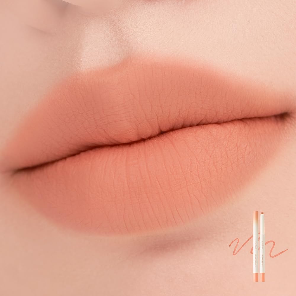 rom&amp;nd Lip Mate Pencil Tender Peach for Effortless Lip Color
