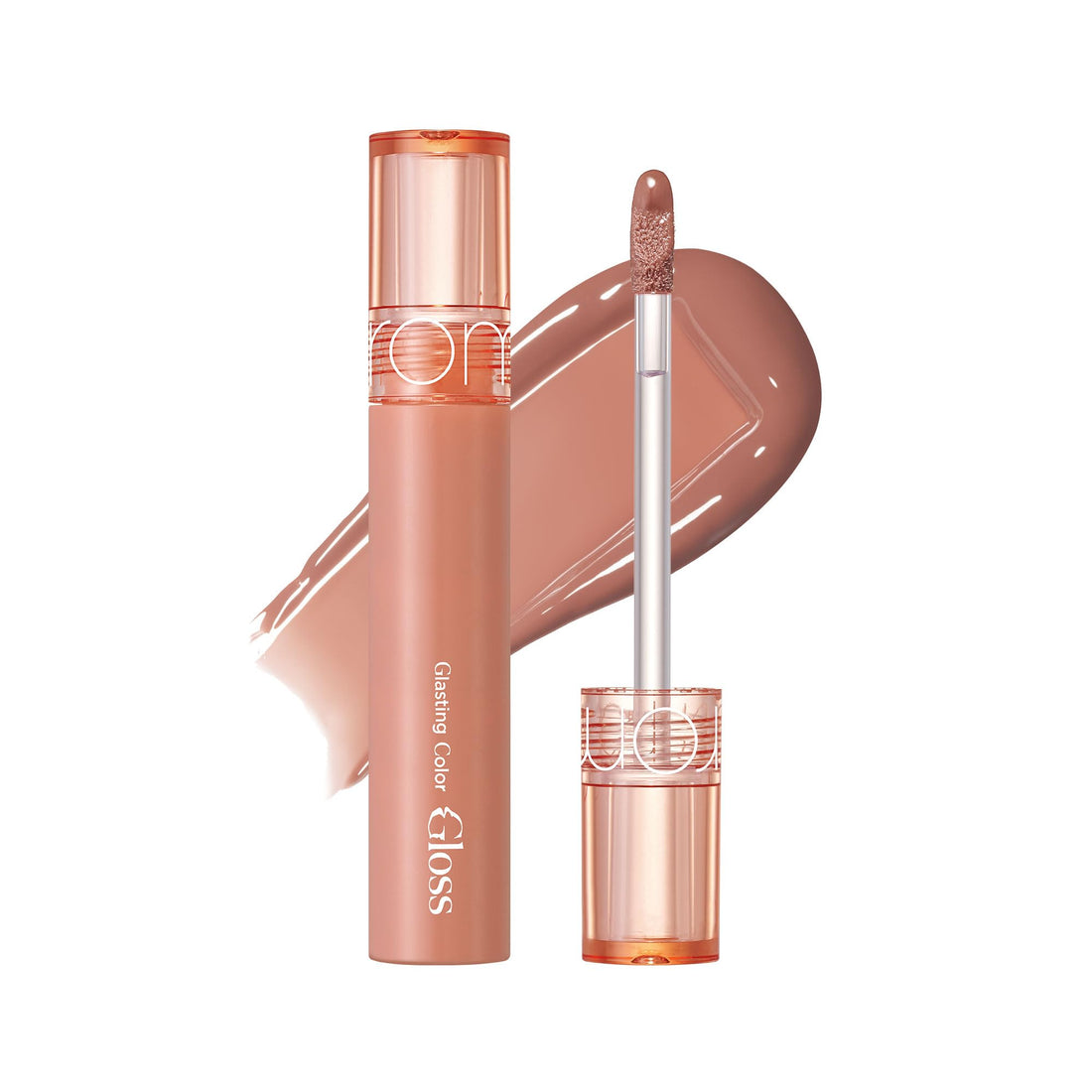 rom&amp;nd Glasting Color Gloss Nutty Beige Lip Gloss 1pc