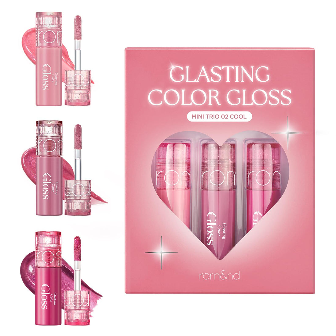 rom&amp;nd GLASTING COLOR GLOSS Cool 02 for a Lustrous Finish