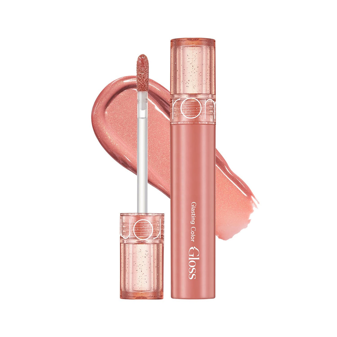 rom&amp;nd GLASTING COLOR GLOSS Peach Sparkle 9ml