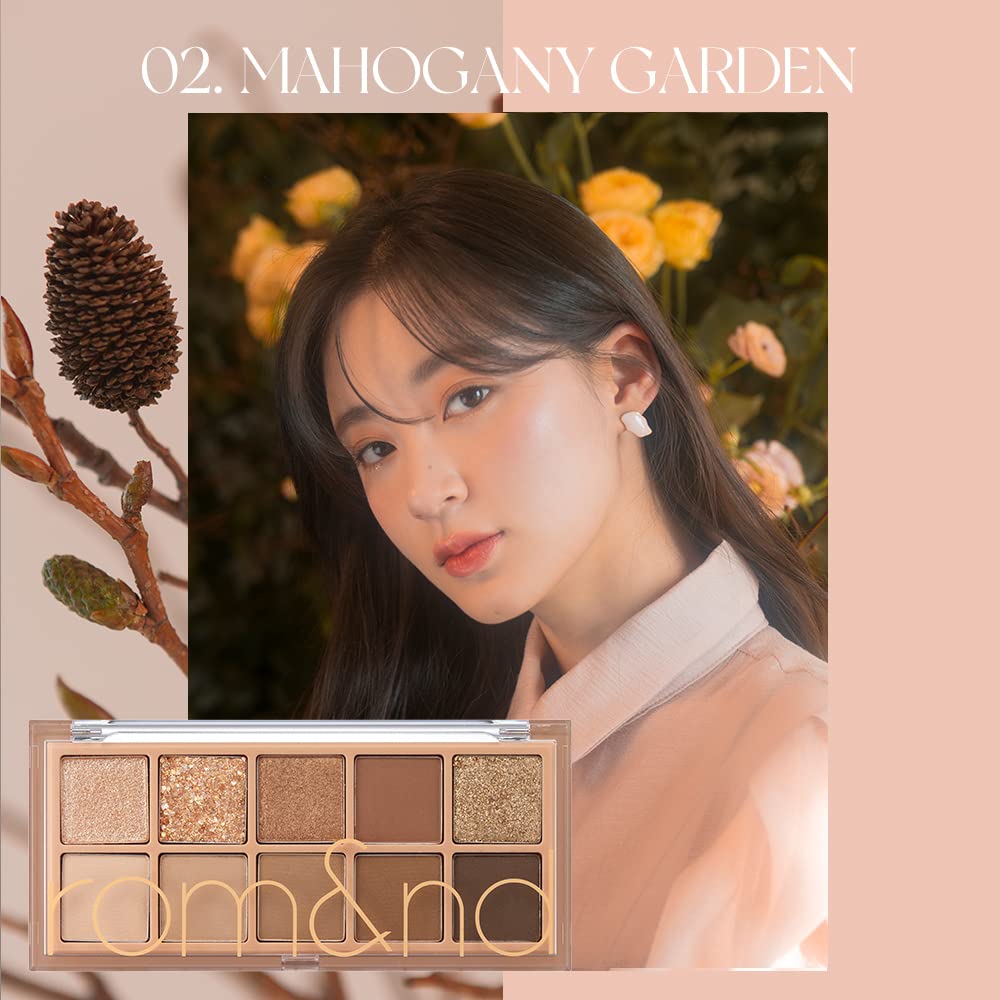rom&amp;nd Better Than Palette 02 Mahogany Garden for Japanese Beauty