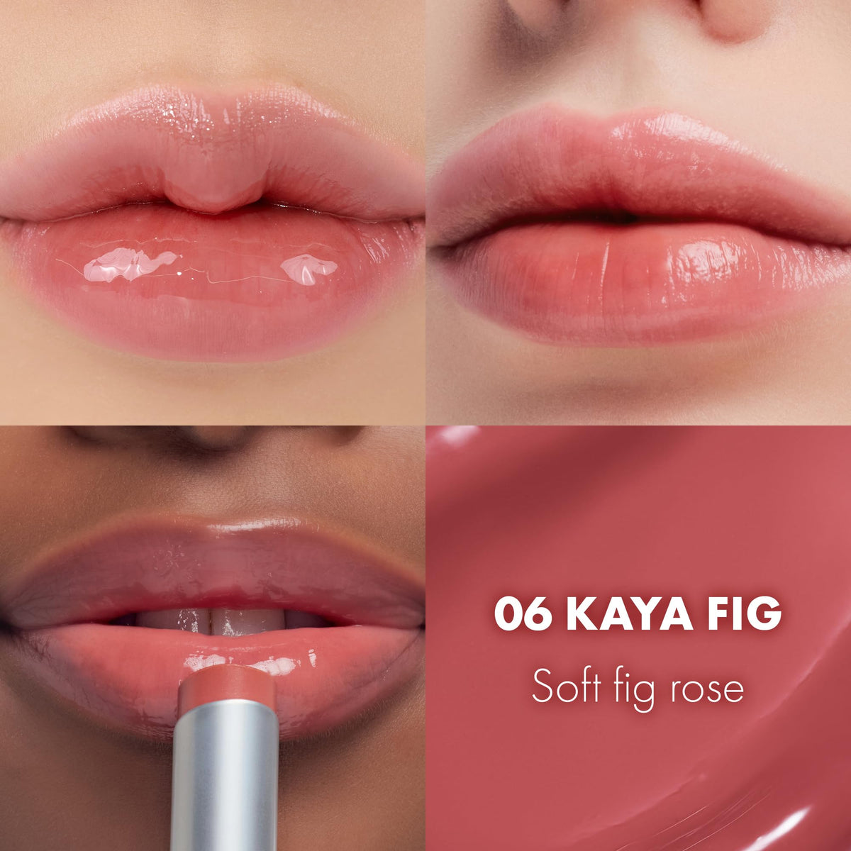 rom&amp;nd Glasting Melting Balm 06 Kaya Fig for Japanese Skincare