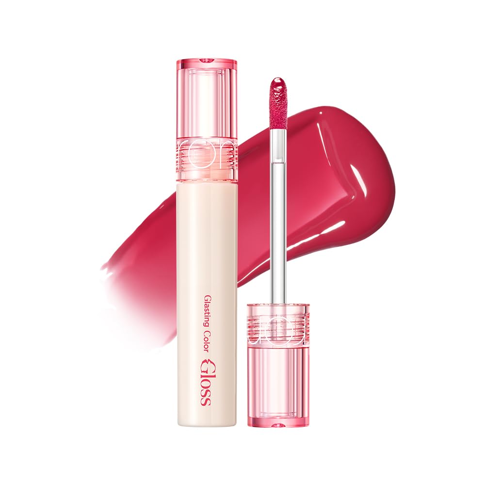 rom&amp;nd GLASTING COLOR GLOSS Cherry Up 08 Glossy Lip Color