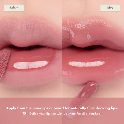 rom&amp;nd GLASTING COLOR GLOSS Cherry Up 08 Glossy Lip Color