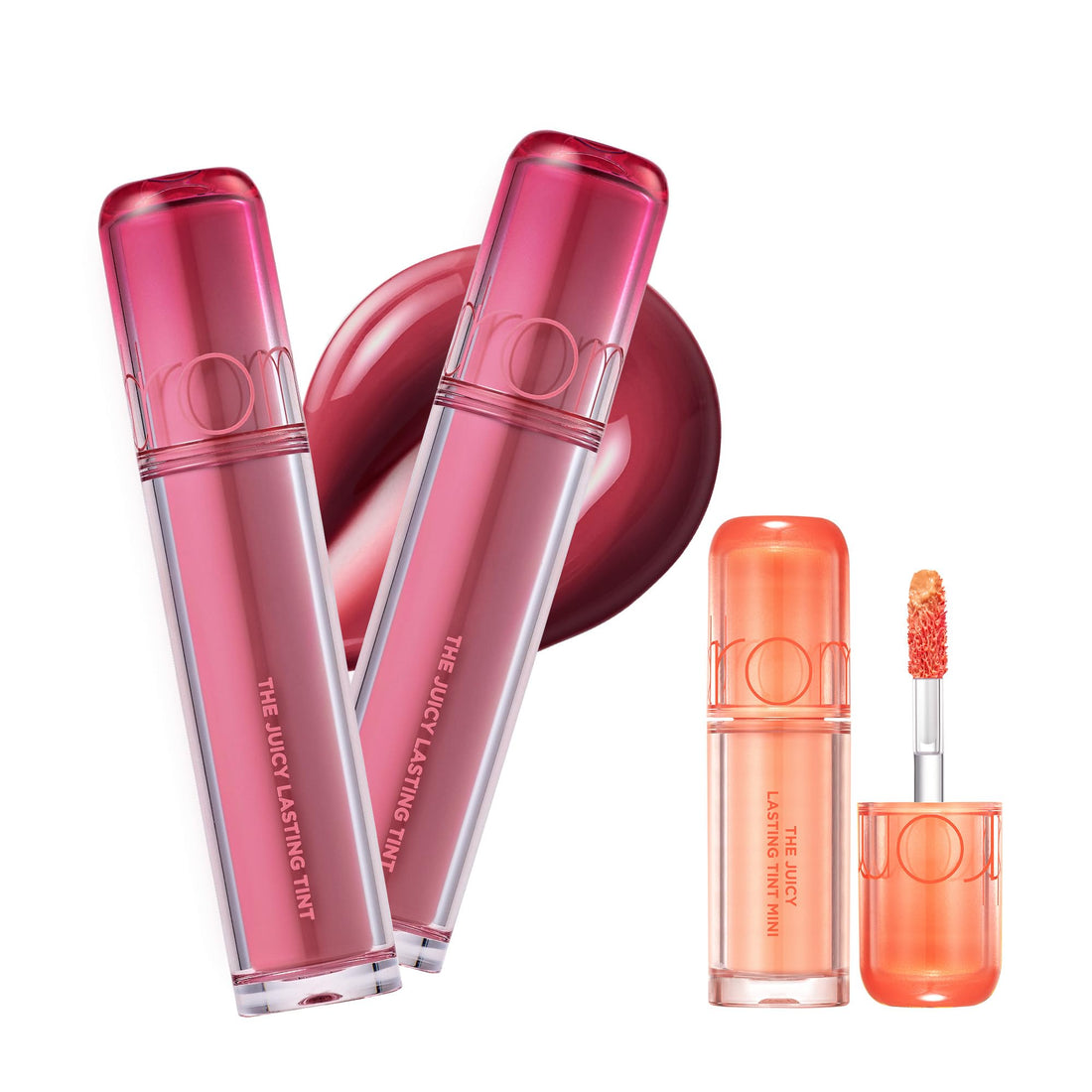rom&amp;nd Juicy Lasting Tint Set with High Color Payoff and Shine