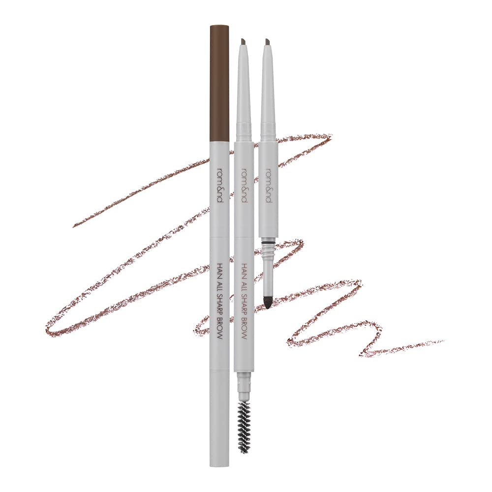 rom&amp;nd HAN ALL BROW Sharp Brow Pencil Mild Woody 1pc