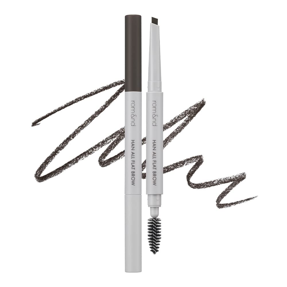 rom&amp;nd HAN ALL BROW Flat Brow Pencil in Classic Gray