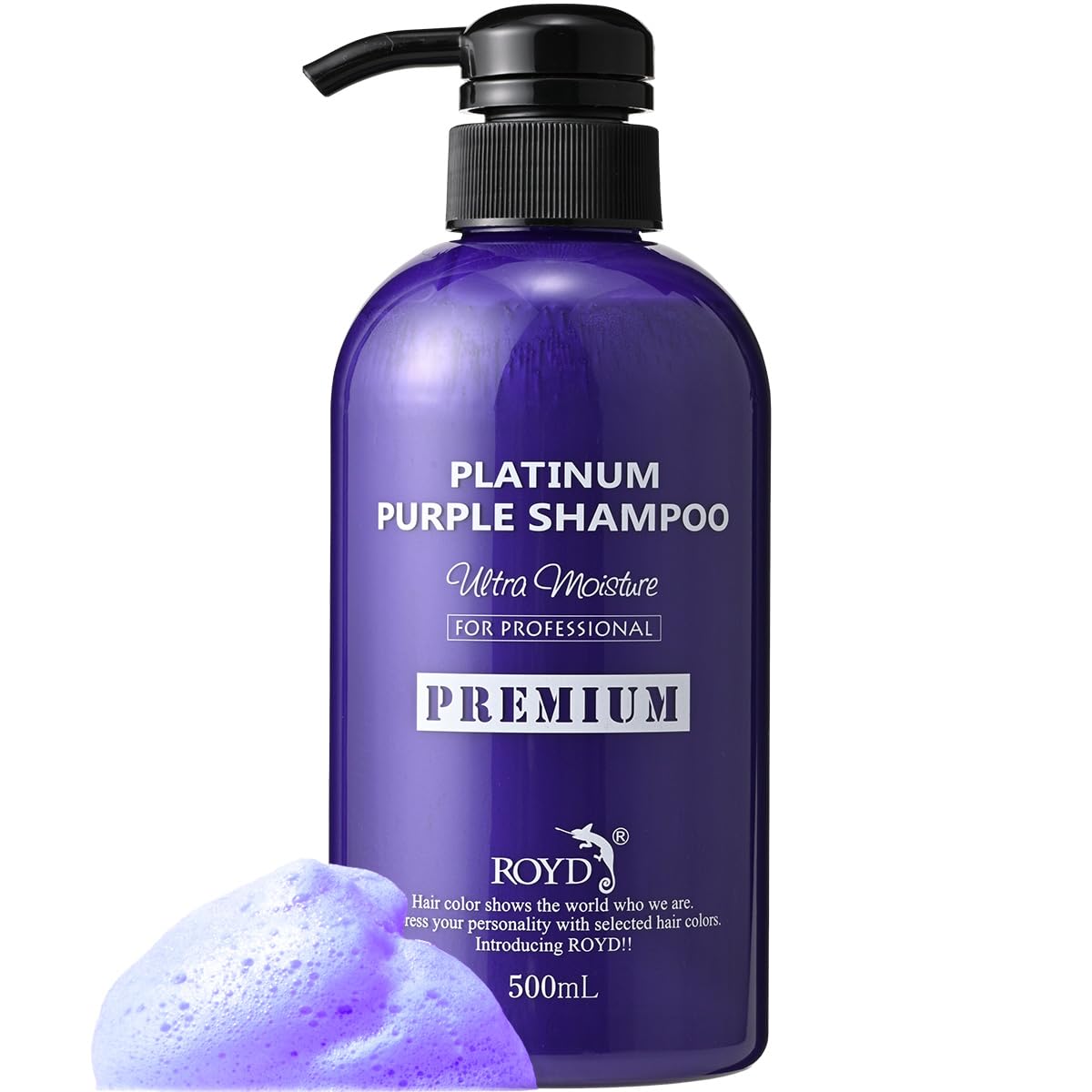 ROYD Roido Premium Color Shampoo 500ml with 11 Amino Acids