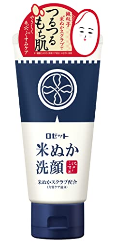 ROSETTE Nettoyant Visage au Rice Bran 120g pour une Peau Éclatante