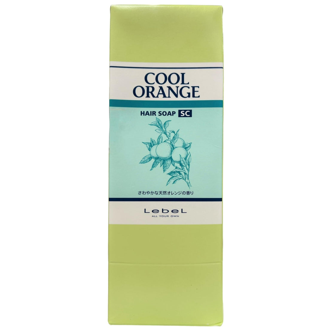Lebel Cool Orange Hair Soap SC Refill Shampoo Clear 1.6L (x 1)