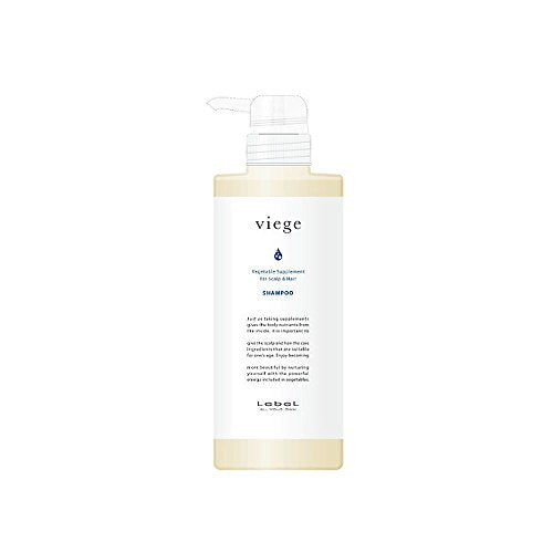 Lebel Viege Shampoo, Beige 600ml (x 1)