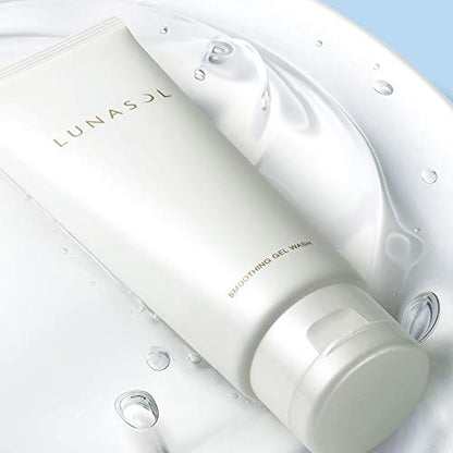 LUNASOL Smoothing Gel Wash Gentle Cleanser 150g for Japanese Skincare