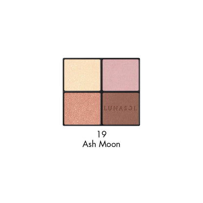 LUNASOL Eyeshadow Palette Ash Moon 7g for Vibrant Eye Looks