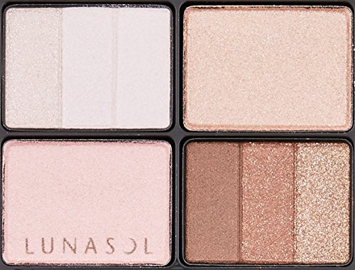 LUNASOL 3D Eye Shadow 02 Soft Beige 4g for Japanese Makeup