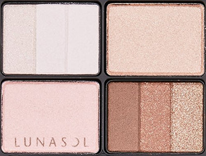 LUNASOL 3D Eye Shadow 02 Soft Beige 4g for Japanese Makeup