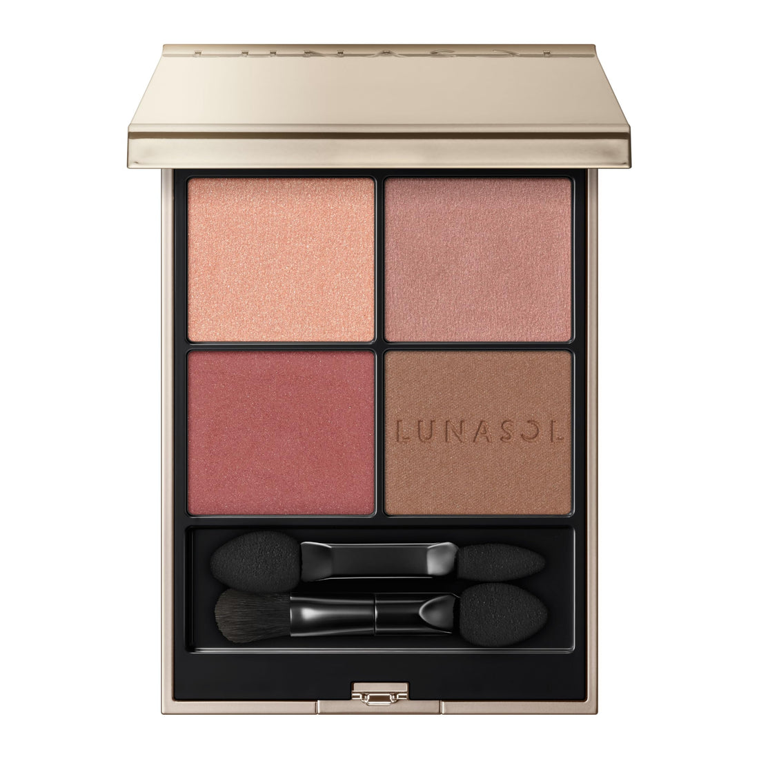 LUNASOL Palette de Fards à Paupières 4 Couleurs pour un Regard Éclatant